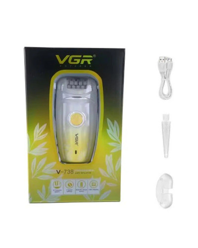 اپیلاتور موی بدن بانوان وی جی ار مدل V-738