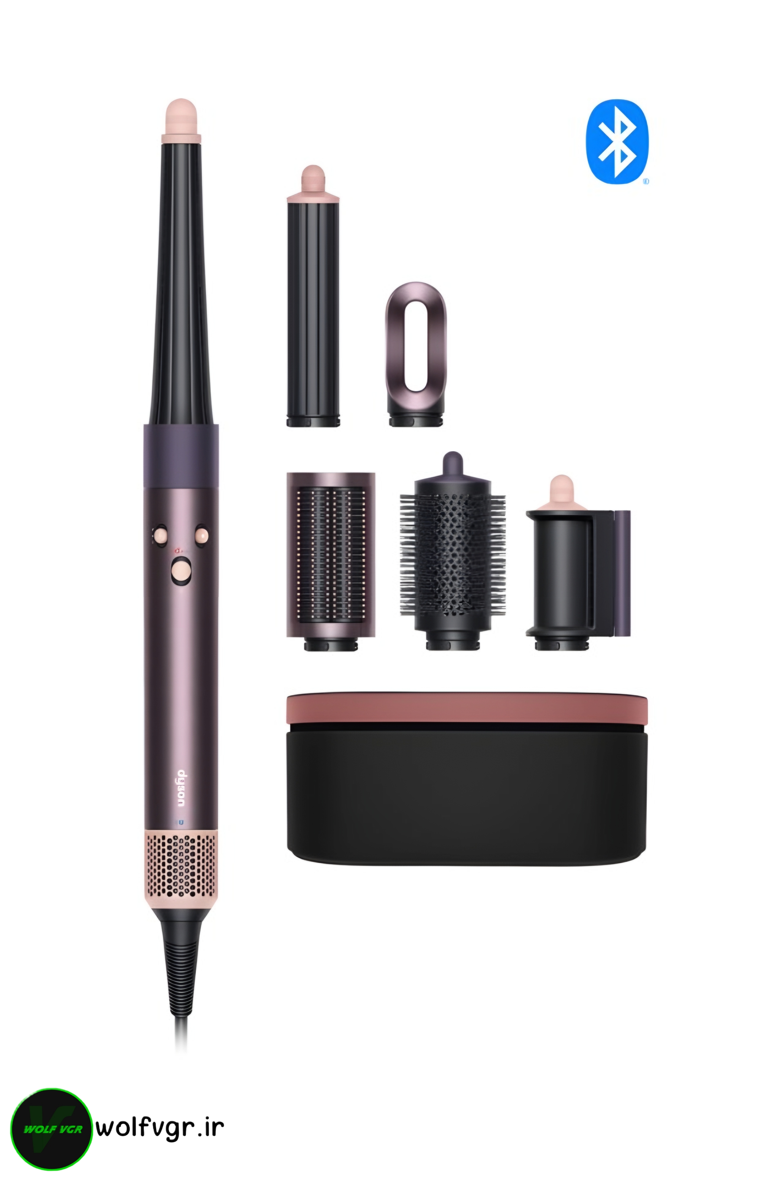 حالت دهنده مو دایسون مدل Dyson Airwrap i.d. HS08 (Jasper/Plum بنفش)