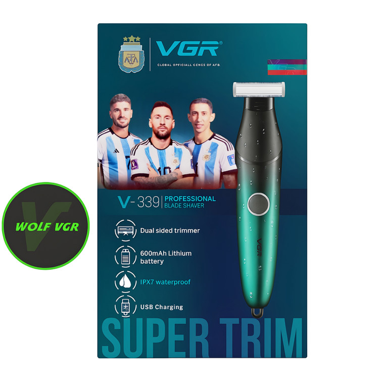 ماشین اصلاح موی صورت و بدن وی جی ار مدل v-339