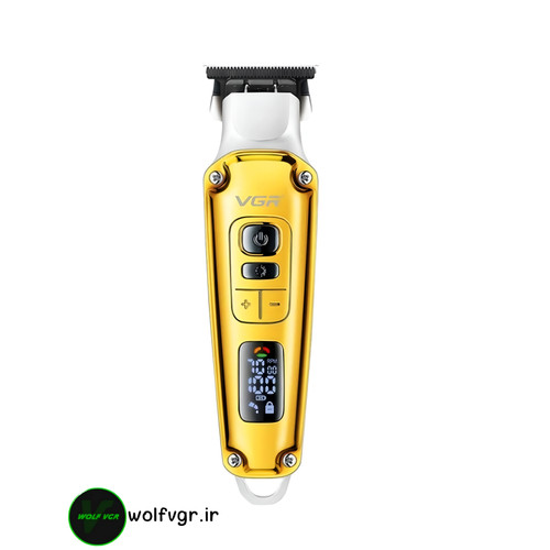 ماشین اصلاح V‑931 وی جی آر با نمایشگر دیجیتال و بدنه فلزی
