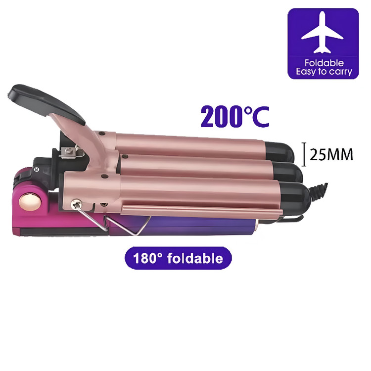 DSP 20247 hair curler heating barrel close-up