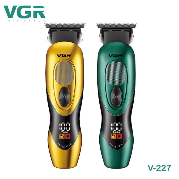 ماشین اصلاح خط زن و تریمر حرفه‌ای VGR مدل V-227