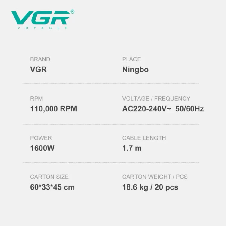 vgr-v445-diffuser-hairdryer