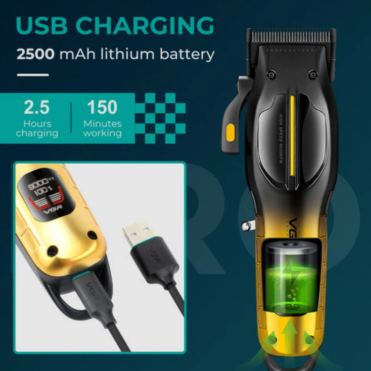 ماشین اصلاح VGR V-026 با تیغه DLC