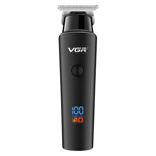 ماشین اصلاح موی سر و صورت VGR V-937 با نمایشگر LED و تیغه T-Blade
