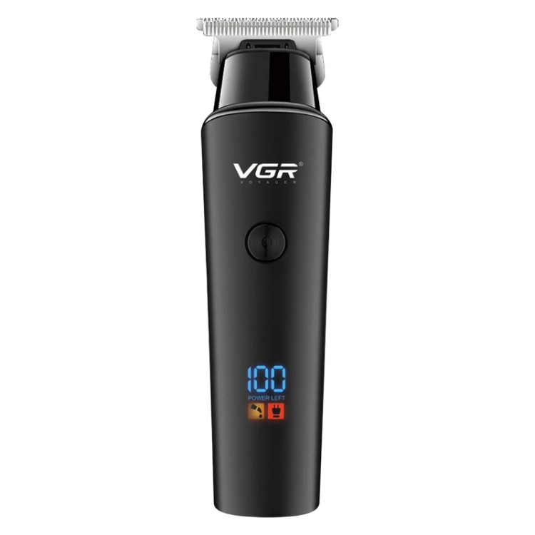 ماشین اصلاح موی سر و صورت VGR V-937 با نمایشگر LED و تیغه T-Blade