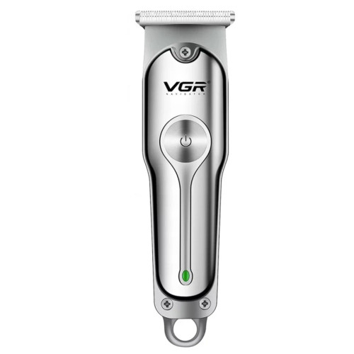 ماشین اصلاح صورت و ریش VGR V-071 شارژی با بدنه فلزی و تیغه استیل