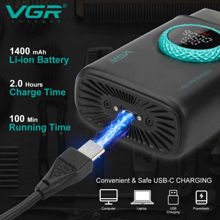 ماشین اصلاح فویلی وی جی آر مدل VGR V-377
