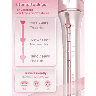 فر کننده و حالتدهنده مو شیگلم مدل Cupids Charm One-Touch 25mm