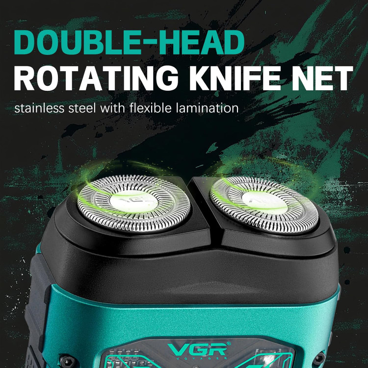ماشین اصلاح صورت مینی وی جی ار مدل V-344 Green
