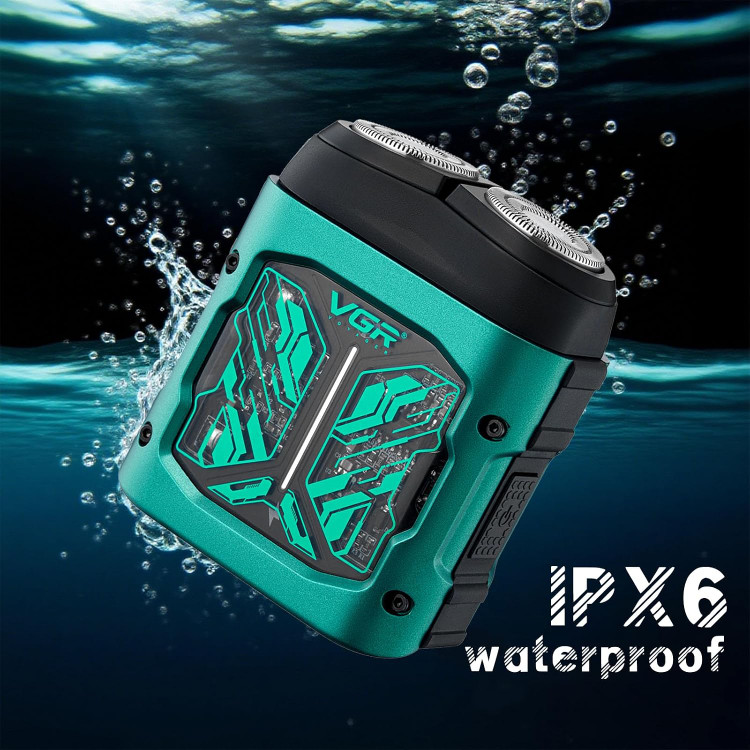 ماشین اصلاح صورت مینی وی جی ار مدل V-344 Green