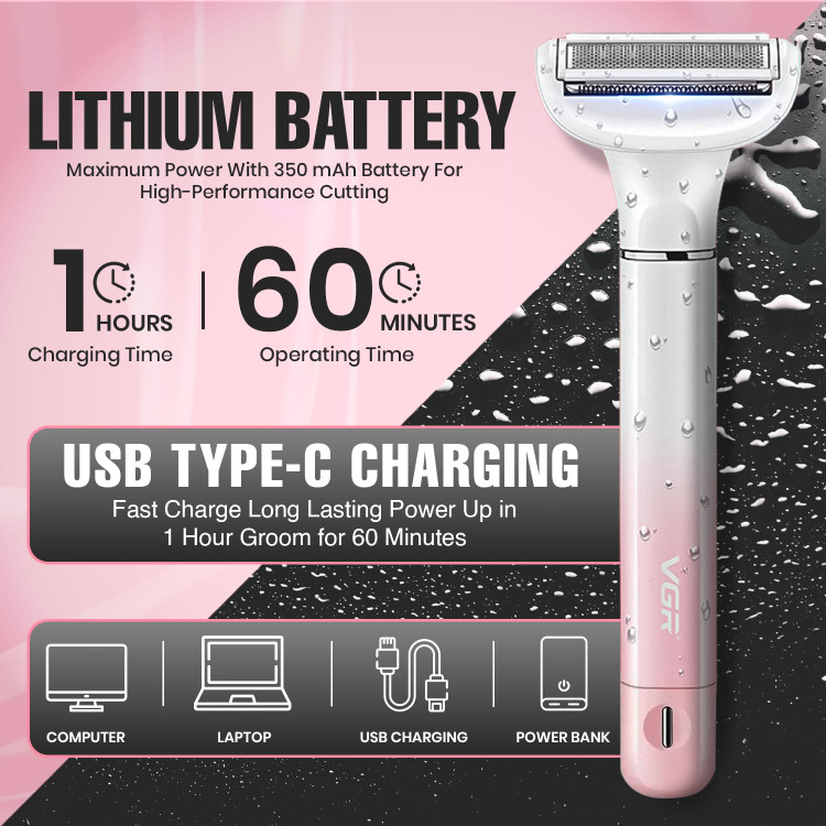 موزن و شیور چندکاره بانوان وی جی ار مدل V-611 Professional
